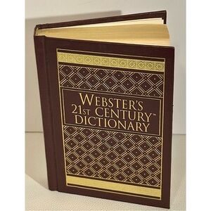 Webster’s 21st Century Dictionary Hardcover Thomas Nelson Vintage
